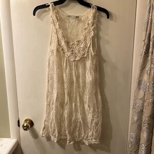 American Rag Ivory Lace Top